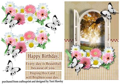 Its a Beautiful Day - CUP626354_906 | Craftsuprint
