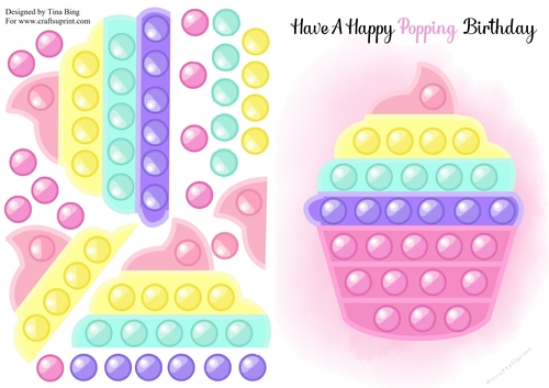 Cake Poppet - CUP1133222_2738 | Craftsuprint