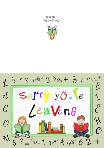 Leaving School - CUP981314_2738 | Craftsuprint