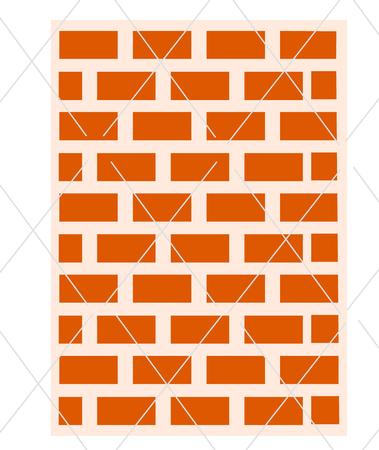 Brick Wall Template - CUP710636_1929 | Craftsuprint