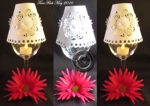 Wine Glass Shade - CUP713131_596 | Craftsuprint