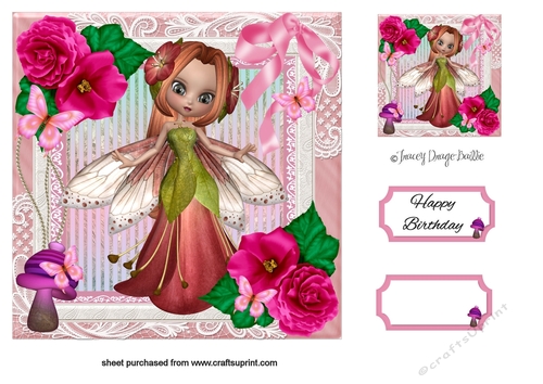 Birthday Pixie 2 - CUP870688_773 | Craftsuprint