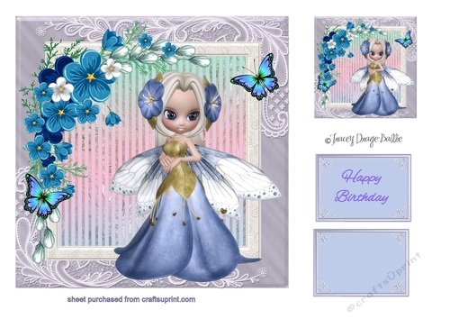 Birthday Pixie 3 - CUP871189_773 | Craftsuprint
