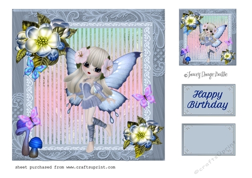 Birthday Pixie 6 - CUP871193_773 | Craftsuprint