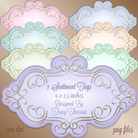 Textured Sentiment Tags - CUP398782_1771 | Craftsuprint
