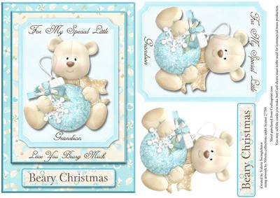 For My Special Little Grandson Christmas Card Front - CUP279181_880 ...