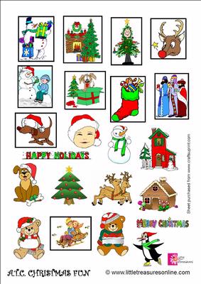 Atc Christmas Fun - CUP13392_116 | Craftsuprint