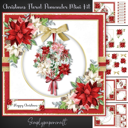 Pomander Kit Christmas Floral Pomander Mini Kit - CUP1133892_43136 | Craftsuprint
