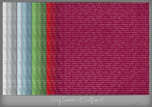 Silverscript Background Christmas 3 Silver Script Background - CUP890058_43136 | Craftsuprint