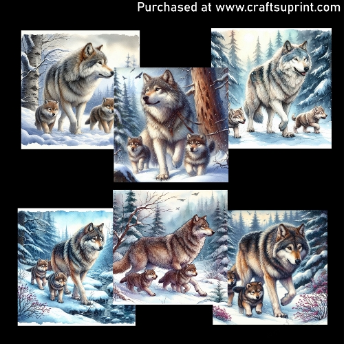 Wolfpack Craft Wolf Pack - CUP1370349_124952 | Craftsuprint