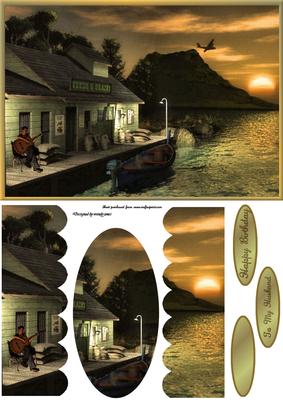 Scenic A5 Quick Card - CUP118834_758 | Craftsuprint