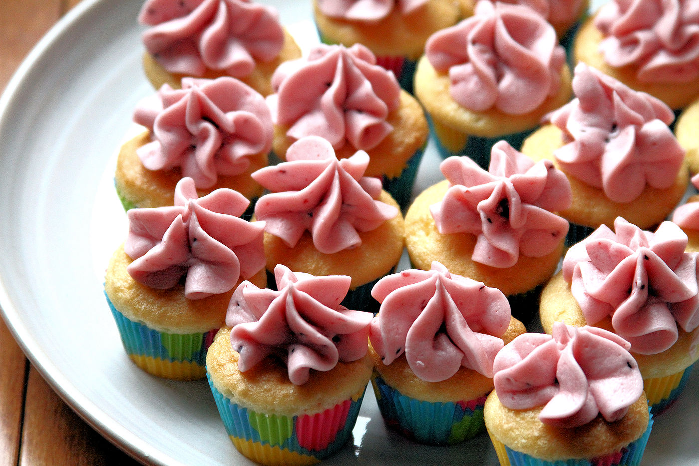 Kir Royal Mini Cupcakes A Cup of Sugar … A Pinch of Salt