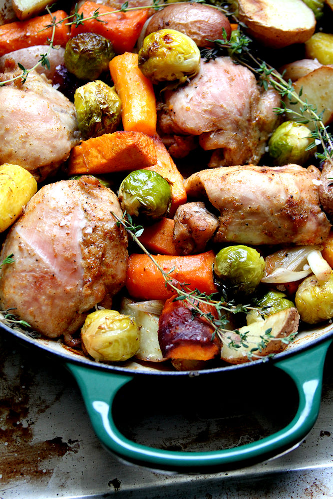 One Pan Chicken and Veggie Bake A Cup of Sugar … A Pinch of Salt