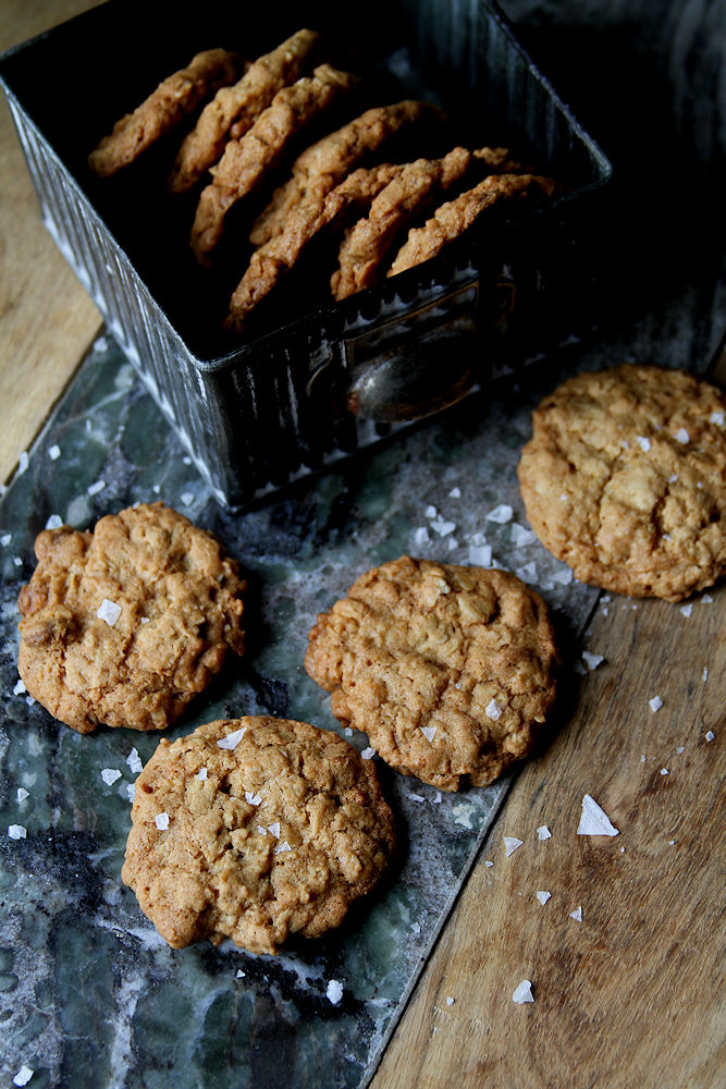 Salted Caramel Chip Oatmeal Cookies A Cup of Sugar … A Pinch of Salt