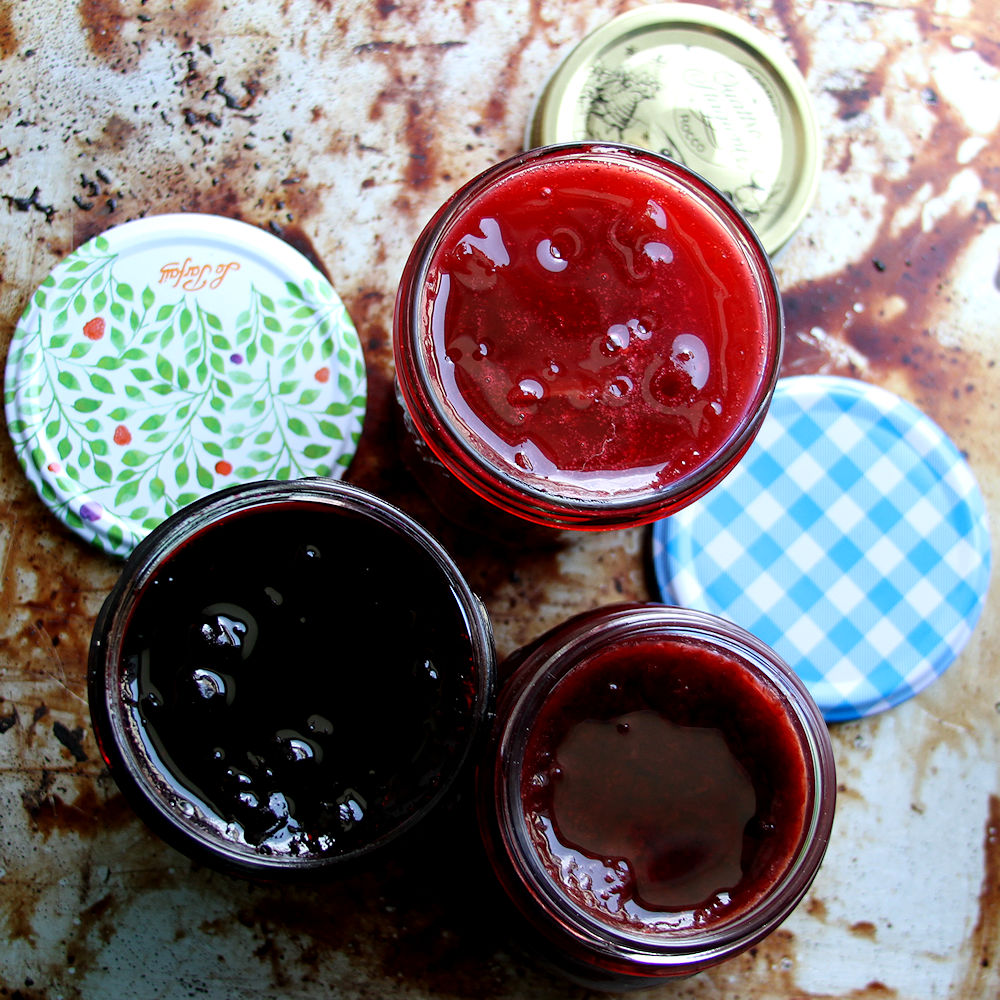 Very Berry Jam Trio: Black Current + Port Wine, Cran-Strawberry and ...