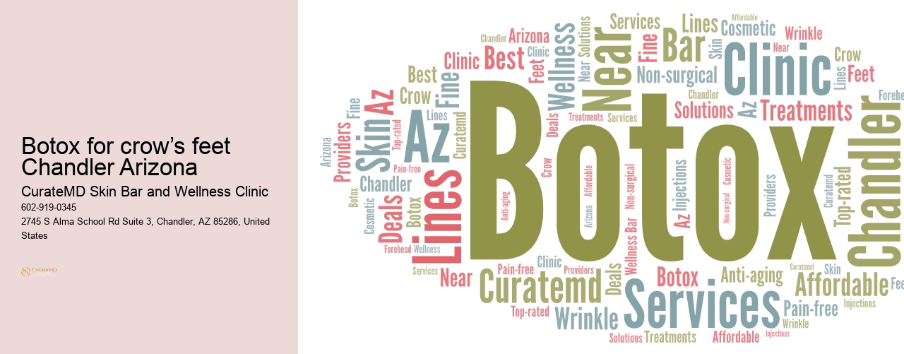 Botox for crow’s feet Chandler Arizona