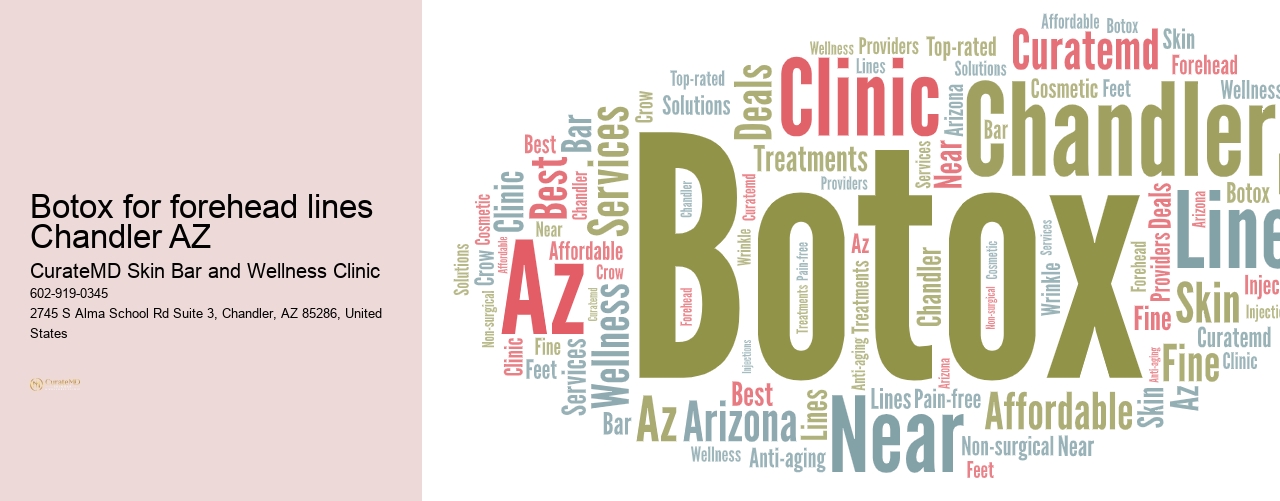 Botox for forehead lines Chandler AZ