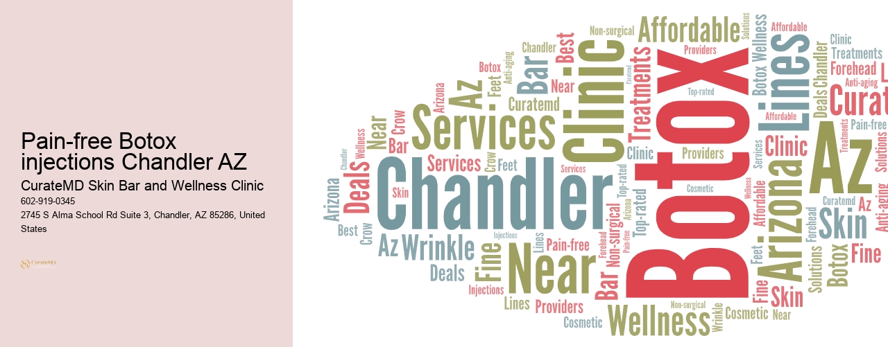 Pain-free Botox injections Chandler AZ