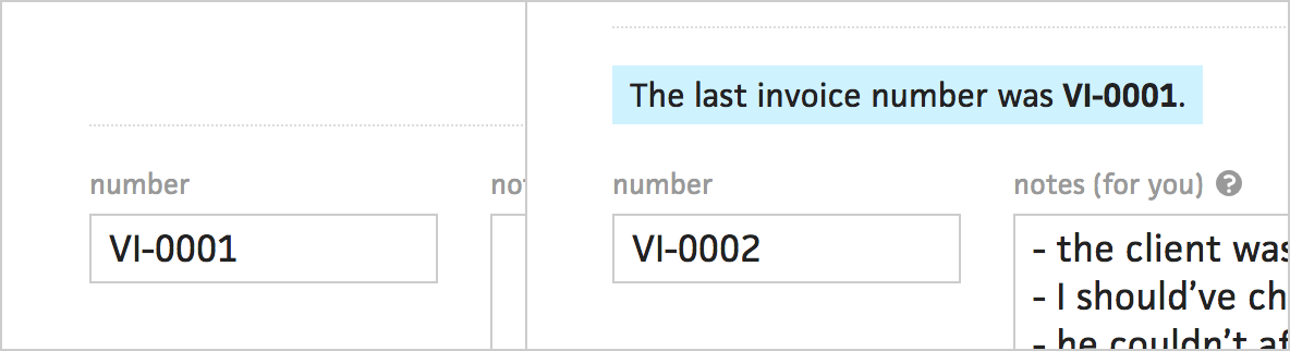 invoice number generator