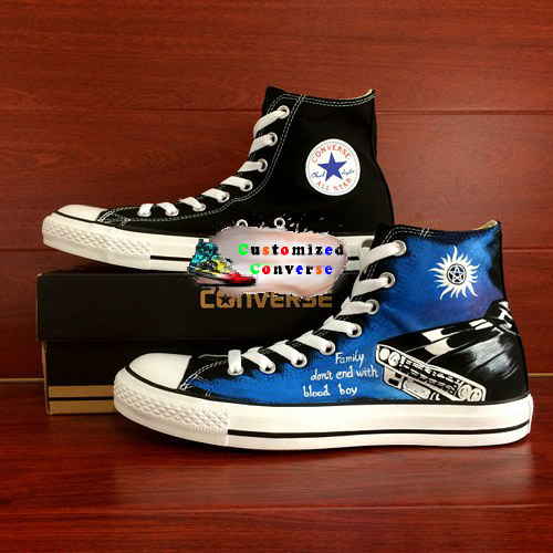 Supernaturel Shoes Custom Converse Shoes by
