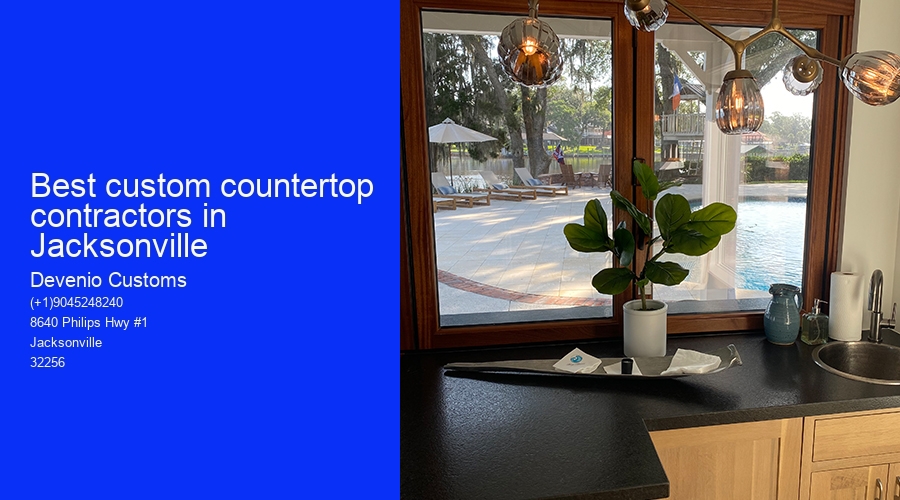 Best custom countertop contractors in Jacksonville