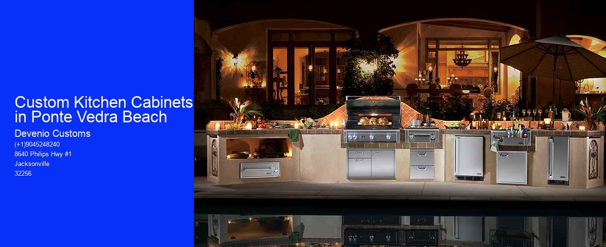 Custom Kitchen Cabinets in Ponte Vedra Beach