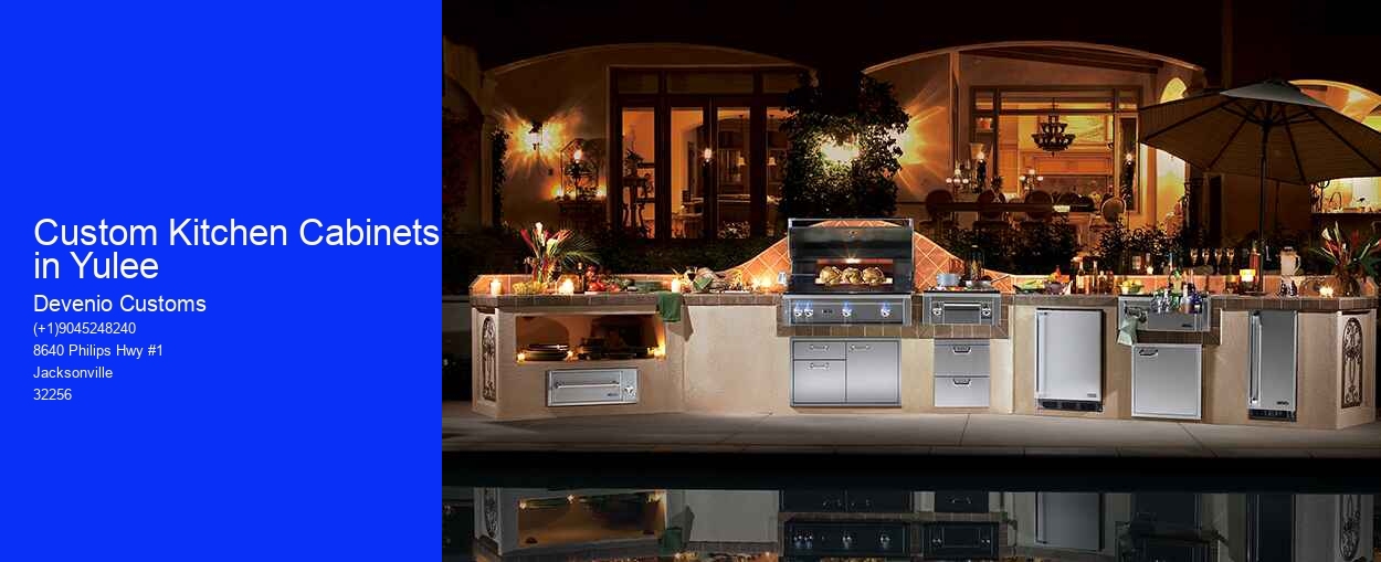 Custom Kitchen Cabinets in Yulee
