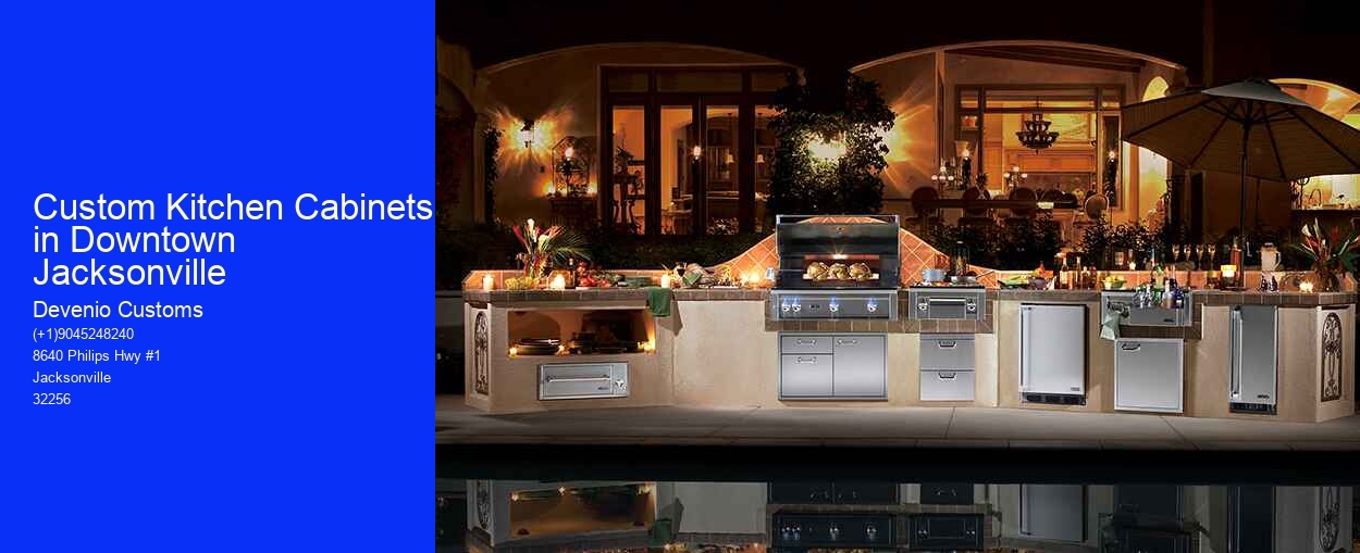 Custom Kitchen Cabinets in Downtown Jacksonville