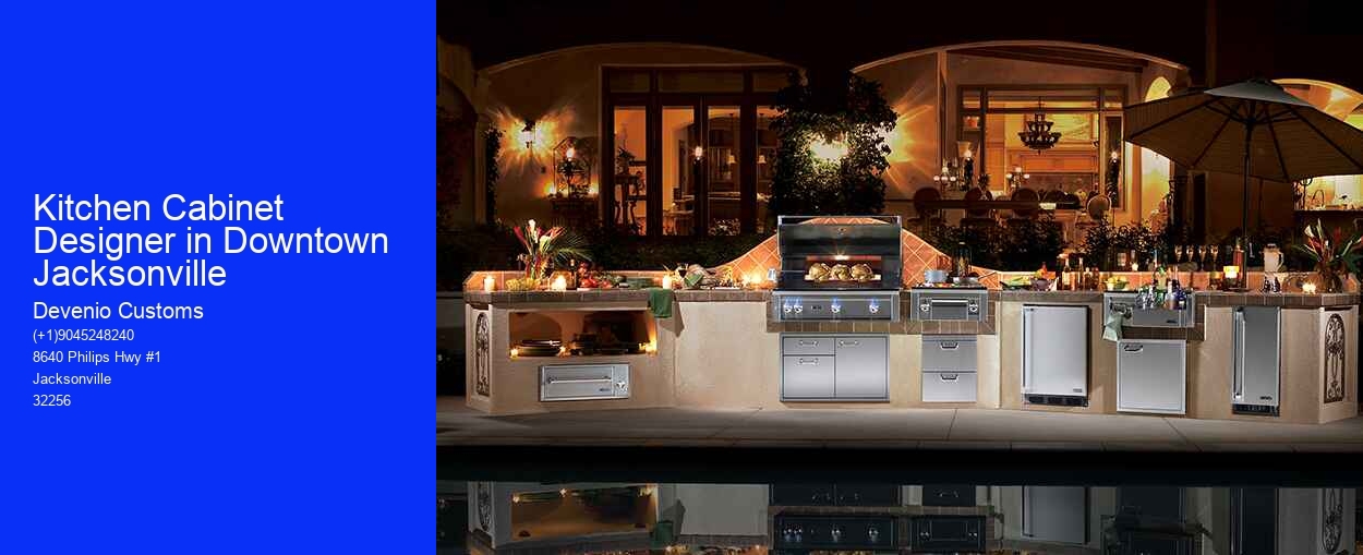 Kitchen Cabinet Designer in Downtown Jacksonville