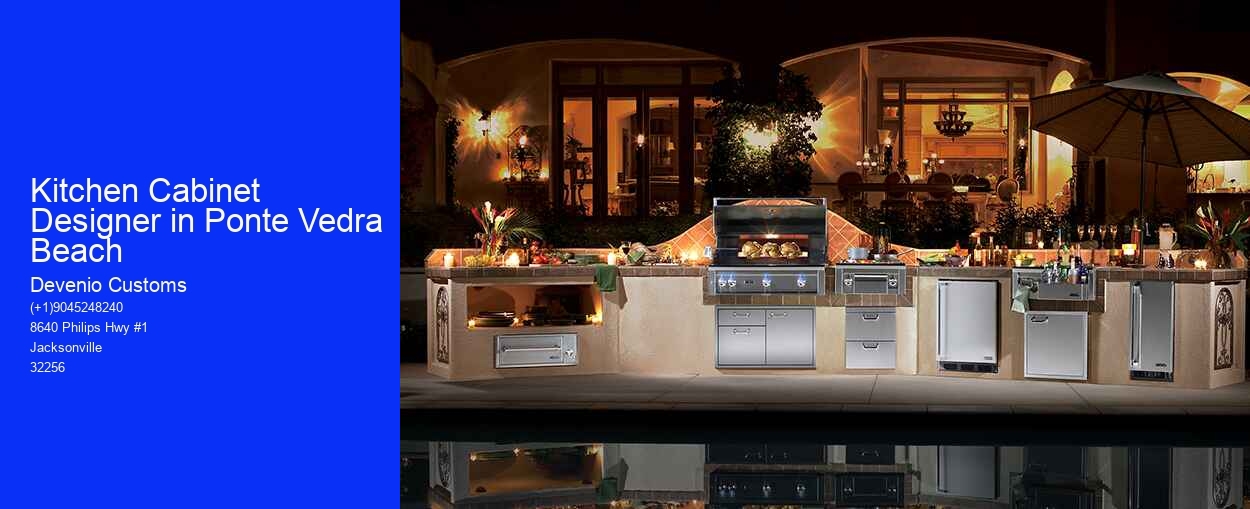 Kitchen Cabinet Designer in Ponte Vedra Beach