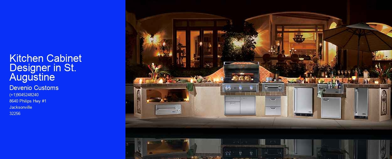 Kitchen Cabinet Designer in St. Augustine