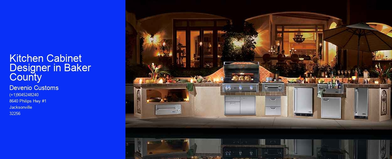 Kitchen Cabinet Designer in Baker County