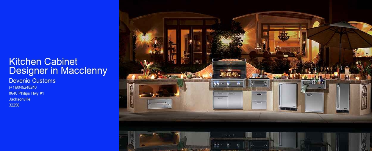 Kitchen Cabinet Designer in Macclenny