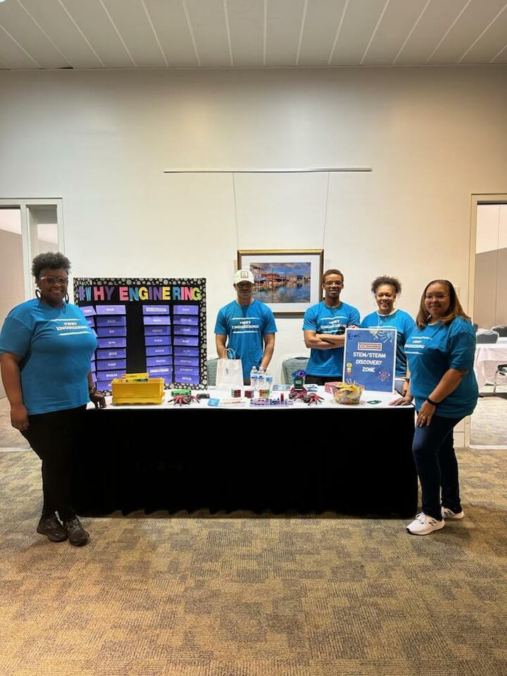 #Why Engineering Volunteers Ready To Inspire T-Shirt Photo