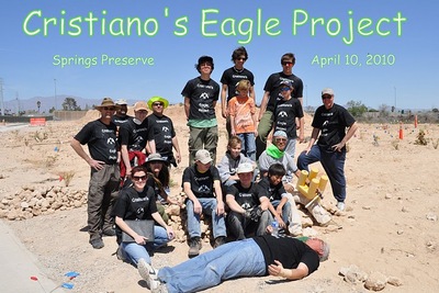 Cristiano's Eagle Project T-Shirt Photo