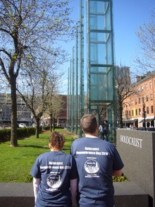 Boston 3 G Holocaust Remembrance Day T-Shirt Photo