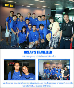 Team Ocean's Traveller T-Shirt Photo