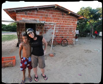 Shooting A Documentary In Presidio, Brazil T-Shirt Photo