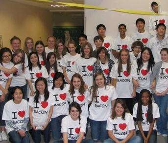 I Heart Bacon T-Shirt Photo