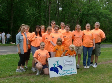 Stepping Out To Cure Scleroderma T-Shirt Photo