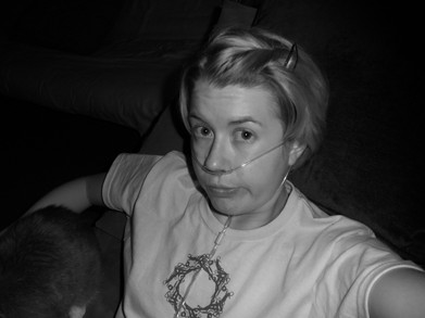 The Cystic Gal Chillin' T-Shirt Photo