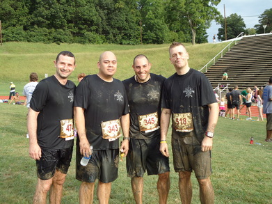 Team Papa Echo At Run Amuck 2010 T-Shirt Photo