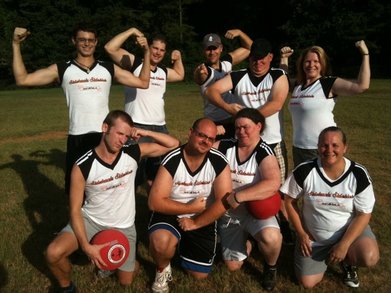 Sidetracks Sidekicks Kickball Team  T-Shirt Photo