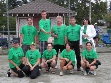 Balls Out Team Photo T-Shirt Photo