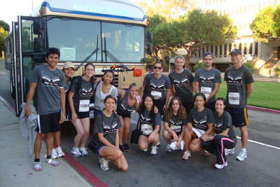 Grad Students Raising Breast Cancer Awareness! T-Shirt Photo