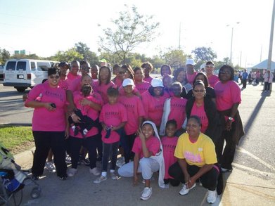 Breast Cancer Walk 2010 T-Shirt Photo
