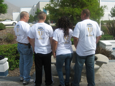 M.S. Aerospace Healthy Living Champs T-Shirt Photo