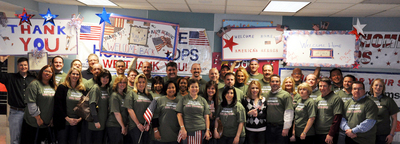 Pepsi Co Supports Our Troops!  Welcome Home! T-Shirt Photo
