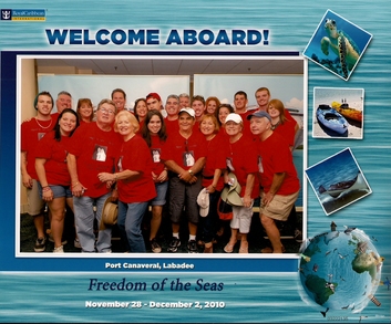 50 Years Of Wedded Bliss Family Cruise T-Shirt Photo