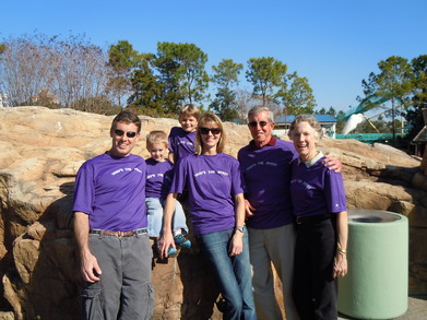 Family At Disney World: 2010 T-Shirt Photo